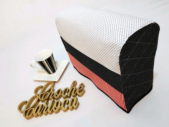 Capa de Cafeteira Nespresso Inissia Patch Escolha Cores