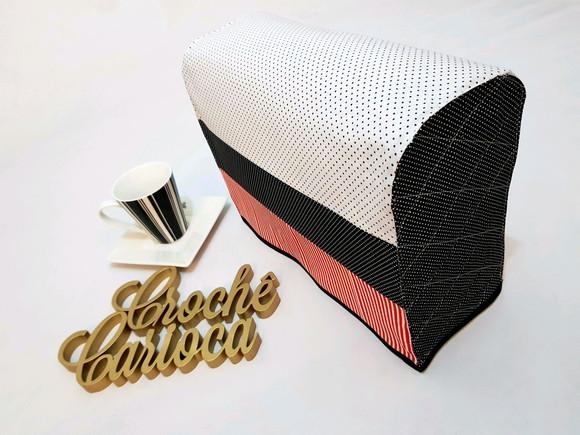 Capa de Cafeteira Nespresso Inissia Patch Escolha Cores