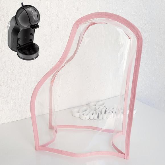 Capa de Dolce Gusto Plástico Cristal Grosso Escolha Cor Viés