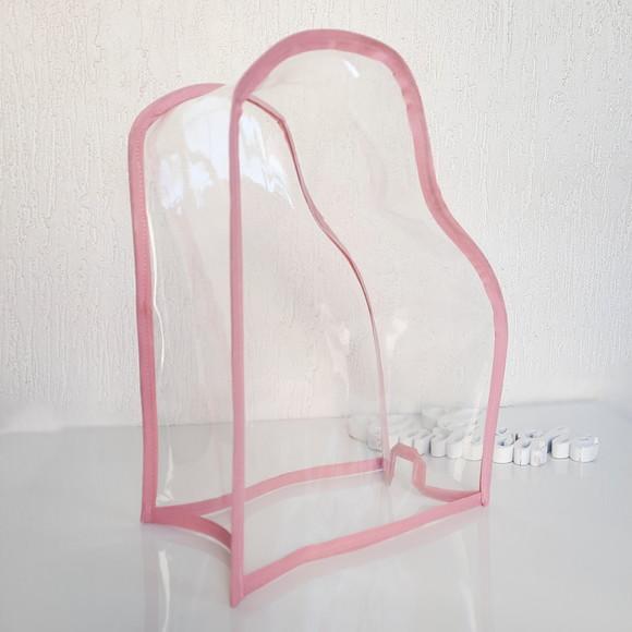 Capa de Dolce Gusto Plástico Cristal Grosso Escolha Cor Viés