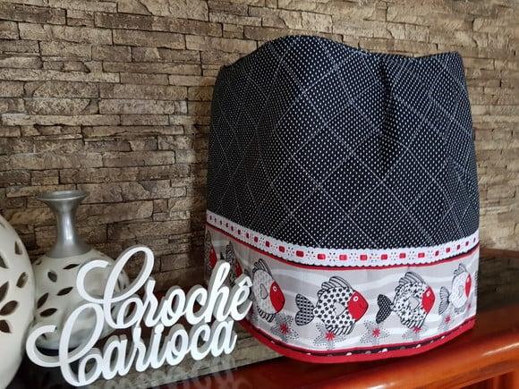 Capa de Fritadeira Elétrica Patchwork Escolha Cores