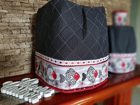 Capa de Fritadeira Elétrica Patchwork Escolha Cores