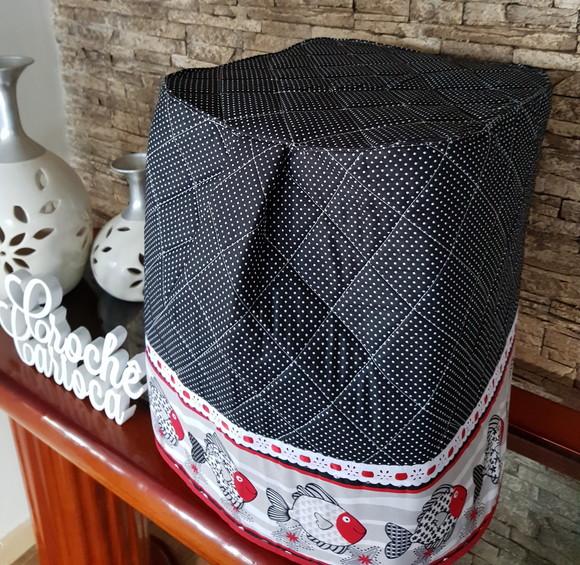Capa de Fritadeira Elétrica Patchwork Escolha Cores
