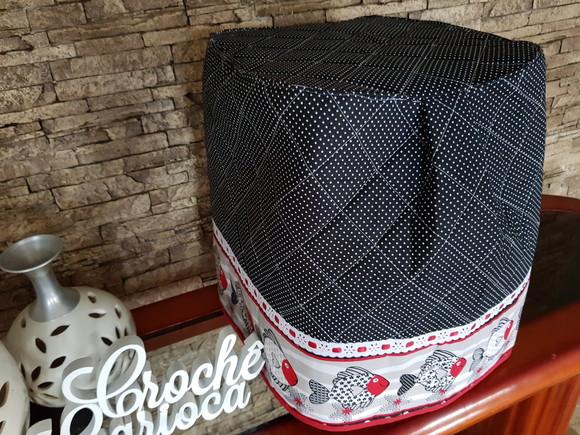 Capa de Fritadeira Elétrica Patchwork Escolha Cores