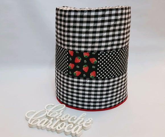 Capa de Galão Bombona Estruturada Patchwork 20l