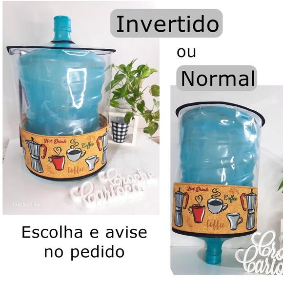 Capa de Galão com Visor Escolha: Invertido ou Mesa