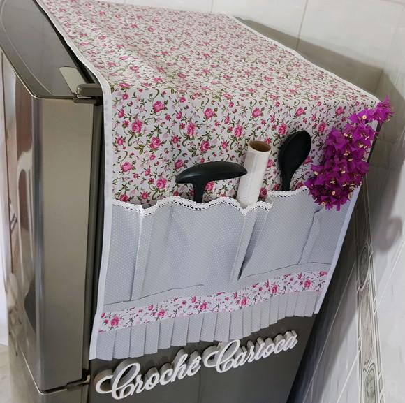Capa de Geladeira Porta Trecos