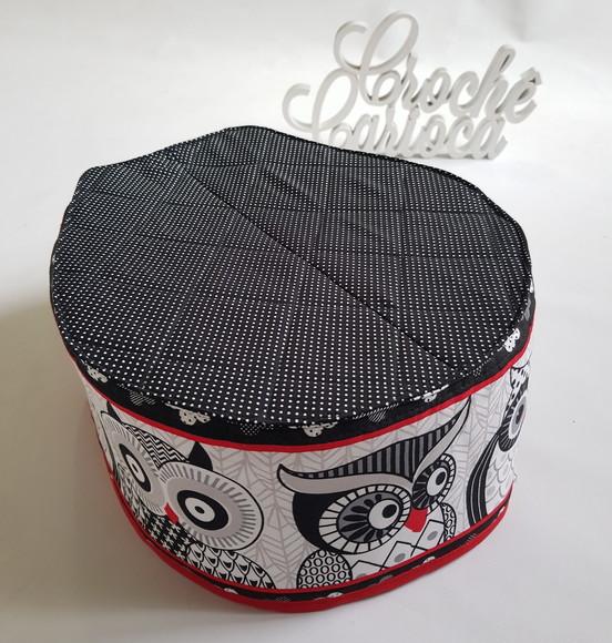 Capa de Sanduicheira Estruturada Patchwork Sob Medida