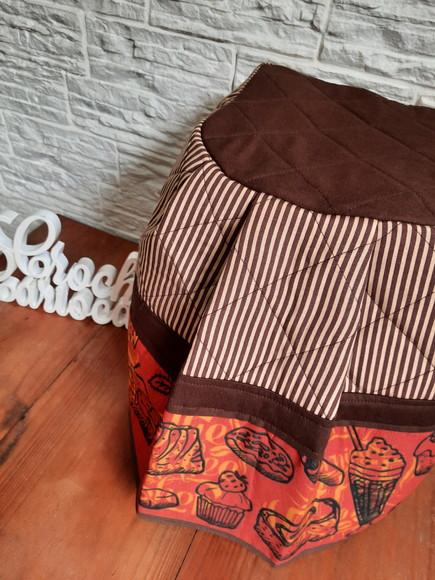 Capa para Air Fryer Patchwork Estruturada