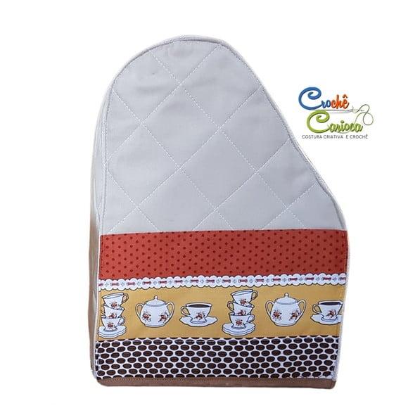 Capa para Cafeteira Dolce Gusto Mini Me Matelassê Patchwork