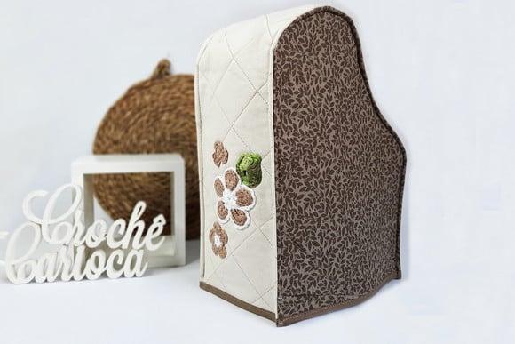 Capa para Cafetira Dolce Gusto Cru e Fendi ou Escolha Cores