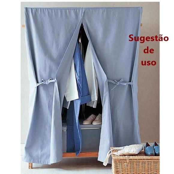 Capa para Estante Closet Armário Sob Medida e Escolha Cores