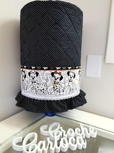 Capa para Galão Estruturada Doguinho Patchwork