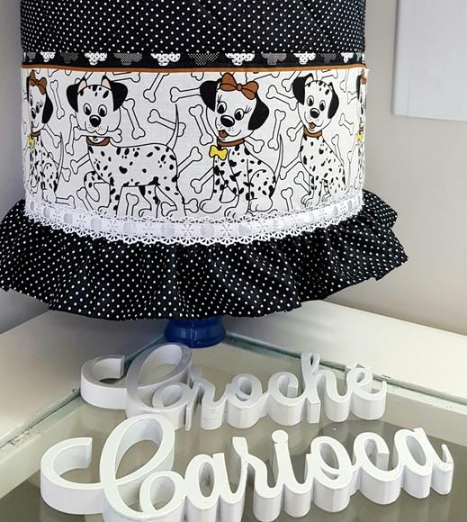 Capa para Galão Estruturada Doguinho Patchwork