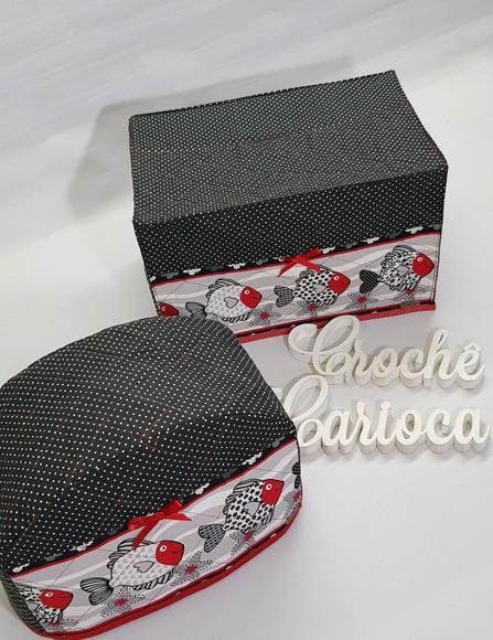Capa para Torradeira Estruturada Patchwork