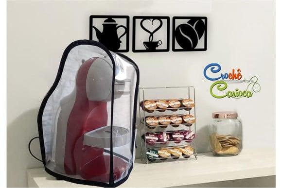 Capa Plástica Transparente Pvc Grosso Dolce Gusto Mini Me