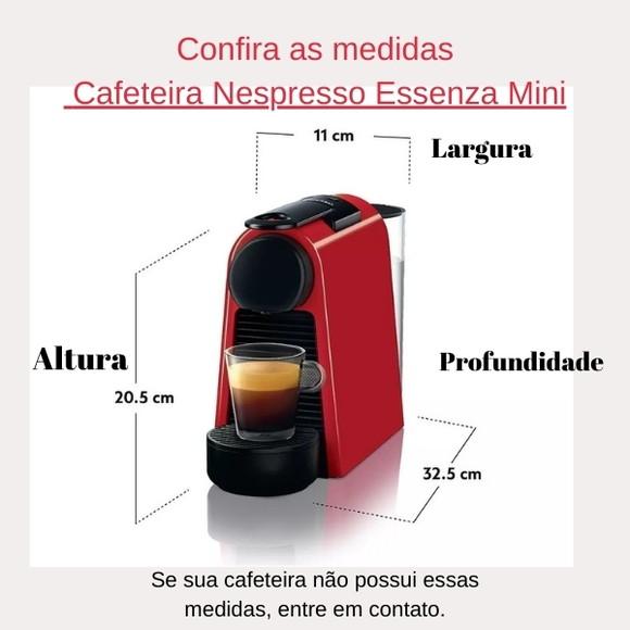 Capa Plástico Cristal para Cafeteira Nespresso Essenza Mini