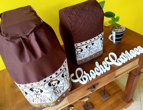 Capas Batedeira e Dolce Gusto Escolha Cores e Estampas