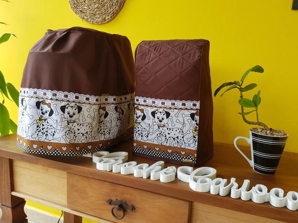 Capas Batedeira e Dolce Gusto Escolha Cores e Estampas