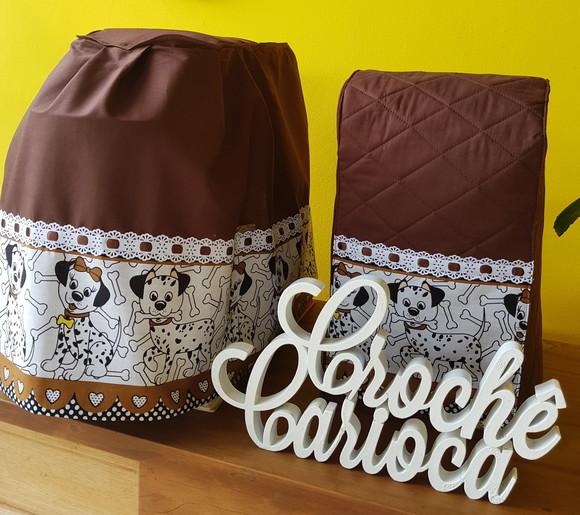 Capas Batedeira e Dolce Gusto Escolha Cores e Estampas