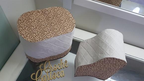 Capas Batedeira e Dolce Gusto Estruturadas Escolha Cores