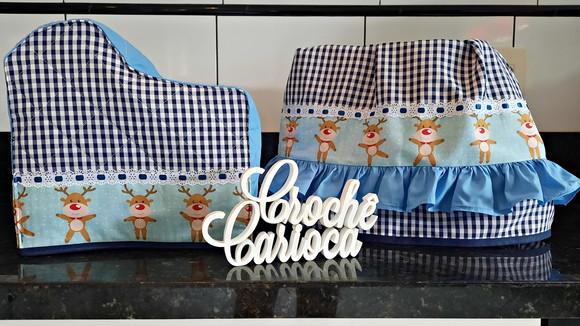 Capas Batedeira Fritadeira e Dolce Gusto Natal