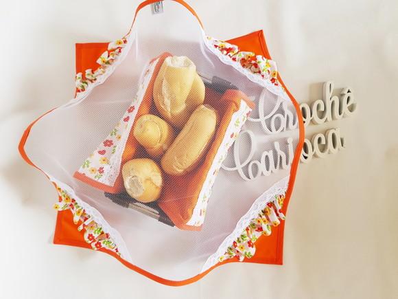 Cobre Alimento E Pano De Bandeja 2 Peças