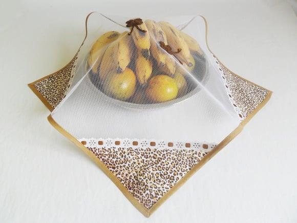 Cobre Alimentos Frutas Escolha Cores 55x55 ou Sob Medida