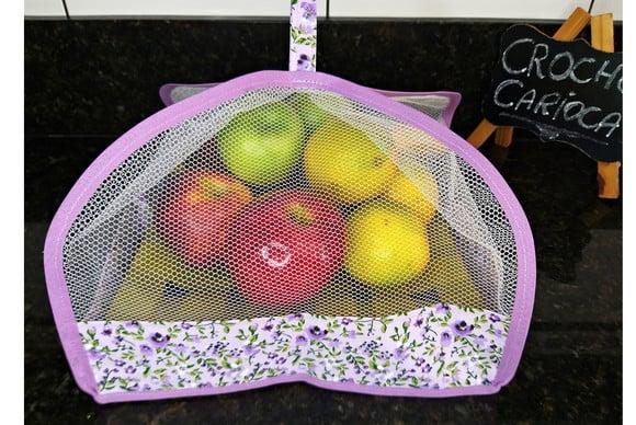 Cobre Frutas Bolo Pudim Carnes Tela Protetora de Alimentos