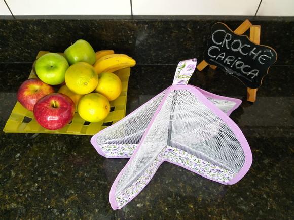 Cobre Frutas Bolo Pudim Carnes Tela Protetora de Alimentos