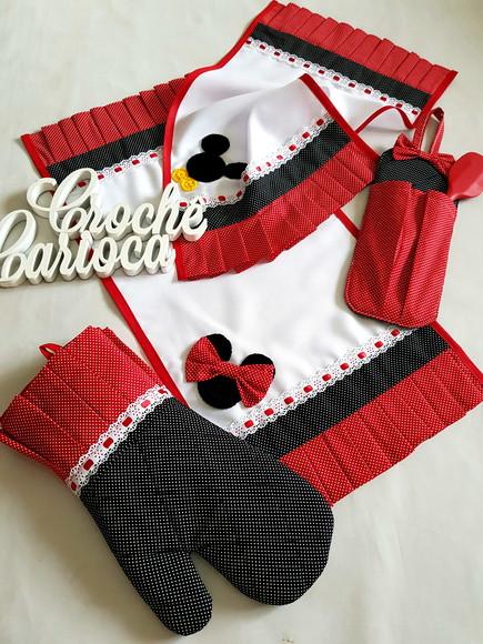 Conjunto de Cozinha Temático Escolha Cores