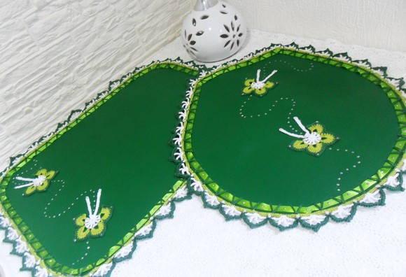 Conjunto Para Banheiro - 2 Peças - Escolha Cores
