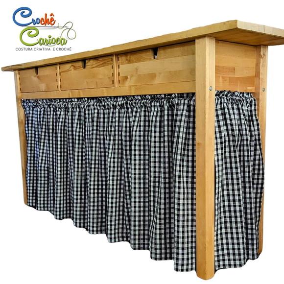 Cortina Bancada Pia Balcão Churrasqueira Feita Sob Medida