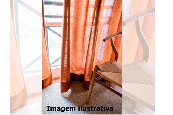 Cortina Linho Misto Luxo Passador Alças Escolha Cor