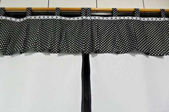 Cortina Painel de Cozinha Sob Medida Borboletas