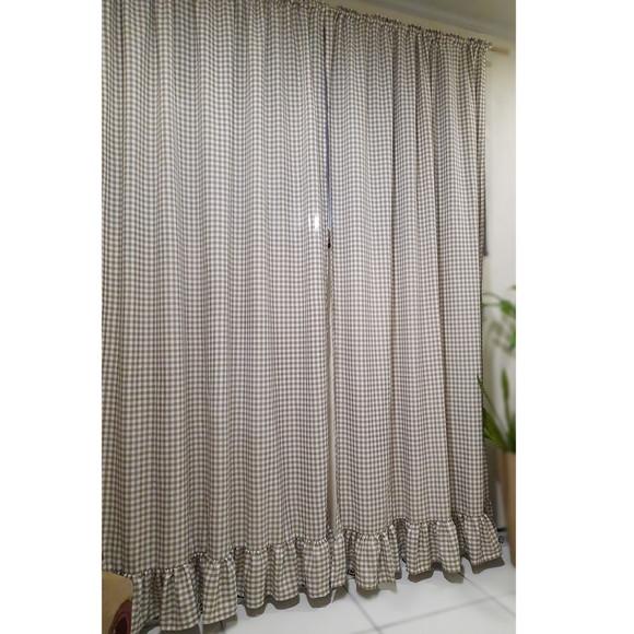 Cortina para Porta Balcão Cabeça Dupla Sob Medida