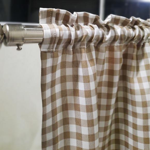 Cortina para Porta Balcão Cabeça Dupla Sob Medida