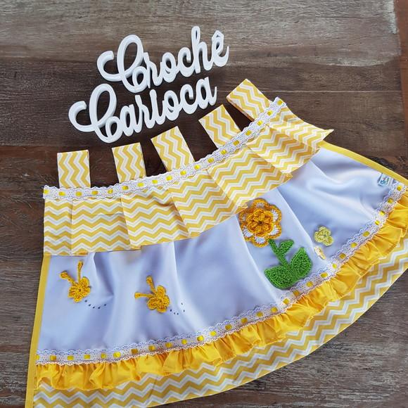 Cortininha Para Puxador De Forno - Escolha Cores!