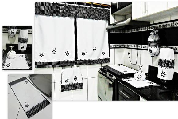 Jogo De Cozinha Completo: 7 Peças Escolha Cor