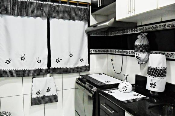 Jogo De Cozinha Completo: 7 Peças Escolha Cor