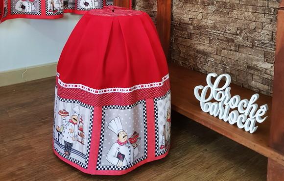 Jogo de Cozinha Vermelho Cozinheiro ou Escolha Cores