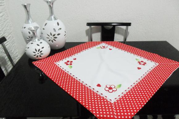 Jogo de Cozinha Vermelho Poá