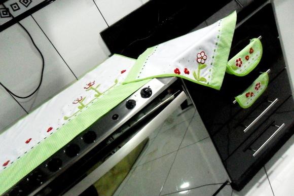 Jogo para cozinha - Primavera - Escolha peças!