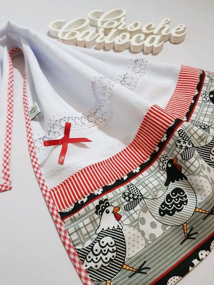 Joguinho de Panos de Prato - Coleção Galinhas