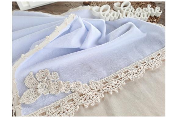Kit 02 Panos de Prato Minimalista Boho Algodão Cru Cozinha