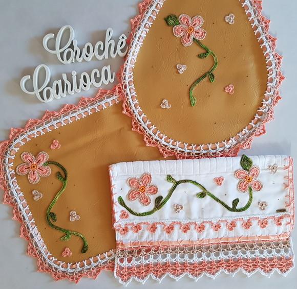 Kit Banheiro 3 Peças Escolha Cores