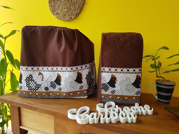 Kit Capas de Batedeira e Dolce Gusto Semiestruturadas Patch