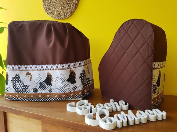 Kit Capas de Batedeira e Dolce Gusto Semiestruturadas Patch