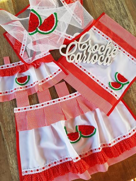 Kit para cozinha Tema Melancias