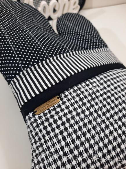 Luva e Pegador Térmicos Minimalista Elegante